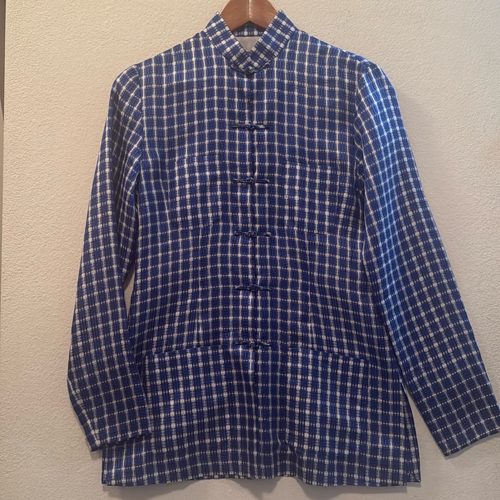 CLOSET CLOSING DOWN SOON Shanghai Tang silk jacket / blazer